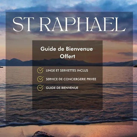 Apartman Cocoon Horizsky Studio-sleeps 2-terrace-wifi-ac Saint-Raphaël